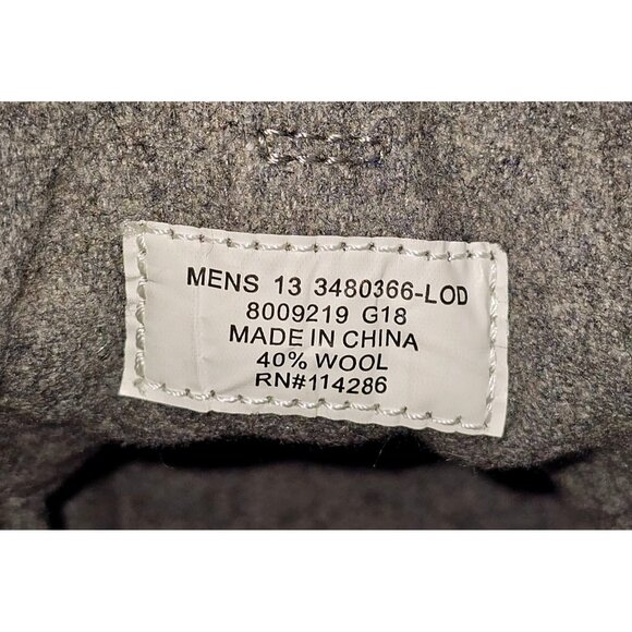 Frye Men's Olive Wool Rubber High-Top Ludlow Fashion Shoes Size 13 385 - Picture 8 of 16